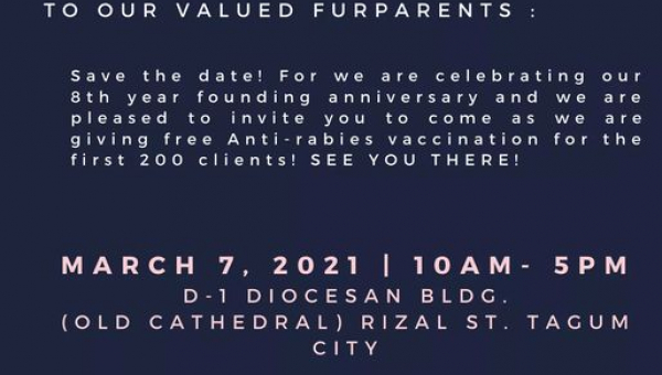 8th Year Founding Anniversary of Dok Ray Pet Grooing and Supplies